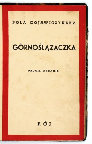 GOJAWICZYÑSKA Pola - Upper Silesian woman. 1938