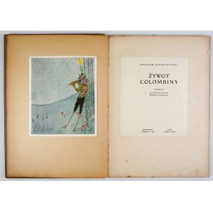 Z. Kleszczyński - Żywot Colombiny. 1922. Z ilustr. S. Norblina.