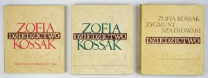 KOSSAK Z. - Legacy. Illustrated by J. Kossak.