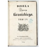 KRASICKI Ignacy – Dzieła ... T. 4. Warszawa 1829 - Pan Podstoli