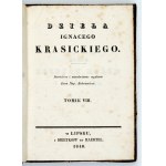 KRASICKI Ignacy – Dzieła ... Tomik 8. Lipsk 1840 -  Życia zacnych mężów z Plutarcha