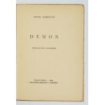 LERMONTOW Michaił – Demon. 1936