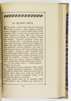 MICIŃSKI Tadeusz - Xiądz Faust. 1913. 1st ed. missing title page.