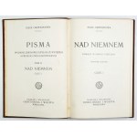 ORZESZKOWA Eliza – Nad Niemnem. Cz. 1-2. 1930