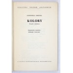 OSIECKA Agnieszka – Kolory. Debiut książkowy Agnieszki Osieckiej