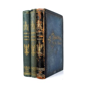 SIEMIEŃSKI L. - Portrety literackie. T. 1-3. 1865-1868