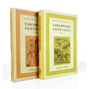THACKERAY W. M. – Targowisko próżności. T. 1-2. Obw. proj. Piotr Baro