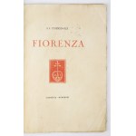 TYSZKIEWICZ S[amuel] F[ryderyk] – Fiorenza. Florencja 1928