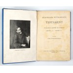 WITKIEWICZ Stanisław – Testament. Wyjątki z listów do siostry... 1922