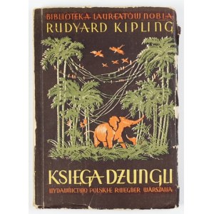 KIPLING R. – Księga dżungli. Okł. i ilustr. Edward Kuczyński. 1950