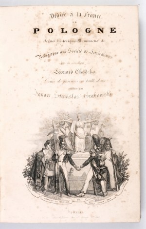 CHODŹKO Leonard - La Pologne historique, littéraire...T. 2. Paris 1836-1837