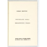 DMOWSKI R. – Przyszłość Rosji, zagadnienie rządu. Londyn 1981