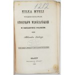 LUDWIG Aleksander - Kilka myśli względem uregulowania stosunków włościańskich w Królestwie Polskiem....