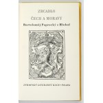 PAPROCKY Bartolomej z Hlohol - Zrcadlo Čech a Moravy. Praha 1941. Evropsky Literarni Klub. 8, s. 258, [2]. opr....