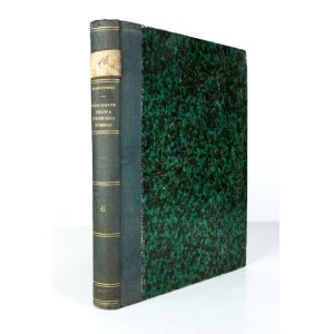 STARODAWNE prawa polskiego pomniki. T. 6. 1881