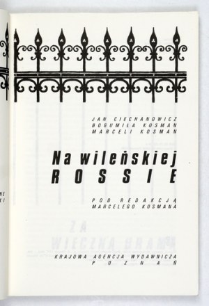 On the Ross of Vilnius. Edited by Marceli Kosman