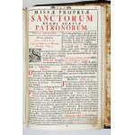 MSZAŁ Rzymski. Augsburg 1751. Z dodatkiem dotyczącym patronów Polski.