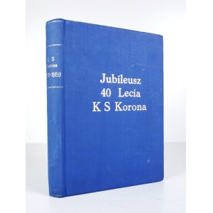 40 lat istnienia TKS Włókniarz Korona w Krakowie. 1959