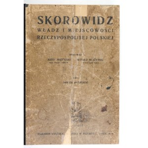 Skorowidz władz i miejscowości Rzeczypospolitej Polskiej. [1925]