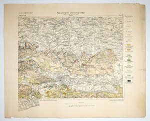 KRAKOW. Geological map of the Cracow district. Detailed part sheet two. Geological Atlas of Galicia, zesz....