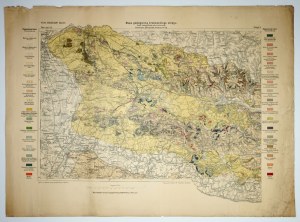 OŚWIĘCIM, Chrzanów, Krzeszowice. Geological map of the Cracow district. Detailed part sheet one. Geological atlas...