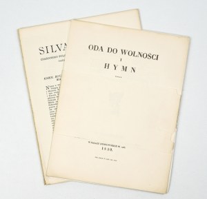 SILVA Rerum. SILVA Rerum. Journal of Polish biblophilic societies. T. 5: 1930