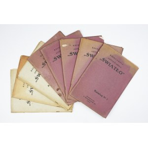Księgarnia i Antykwarnia Światło, katalog nr 1-7, 9. 1930-1931.