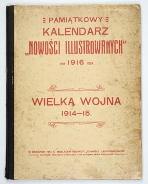 Commemorative calendar of 