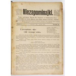 NIEZAPOMINAJKI. Poświęcone Misyom OO. Trapistów w Płd. Afryce 1900-1903