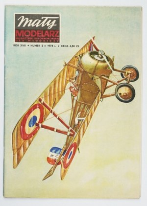 SMALL Modeler. No. 2/1974: Fokker II, Morane, Nieuport combat aircraft.