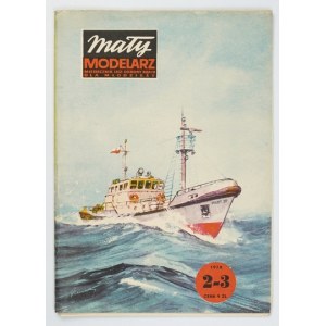 MAŁY Modelarz. Nr 2-3/1978: Kuter pilotowy KP-400 Pilot-20.