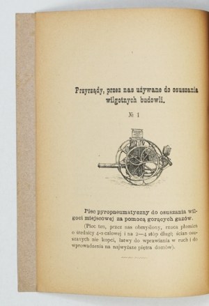 DRYING moisture and exterminating wood fungus in buildings. 1893