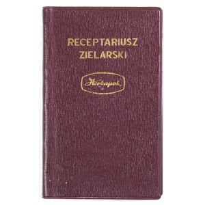 HERBAPOL. RECEPTARIUSZ zielarski. 1960