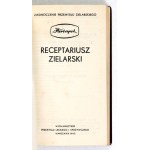 HERBAPOL. RECEPTARIUSZ zielarski. 1960