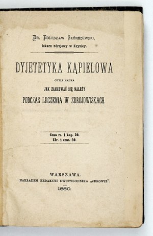 SKÓRCZEWSKI B. - Bathing dysethics or learning how to behave .....