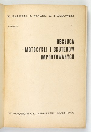 Servicing imported motorcycles and scooters. 1966