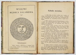 KABAŁA [...] various guesses [!] and to these appropriate answers. 1908