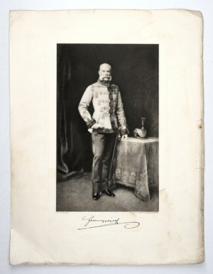 FRANCISE Joseph I, portrait - heliogravure ca 1890