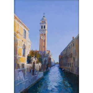 Olga Pelipas (b. 1988, Simferopol, Ukraine), August Afternoon in Venice, 2025