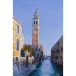Olga Pelipas (b. 1988, Simferopol, Ukraine), August Afternoon in Venice, 2025