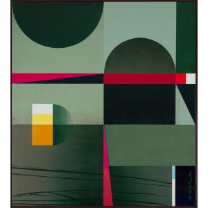 Piotr Wojtecki (ur. 1984, Aleksandrów Kujawski), Olive haze, 2025