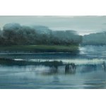 Jagoda Kaczmarczyk-Hudzik (ur. 1966, Kraków), Pejzaż wiślany CXV, 2025