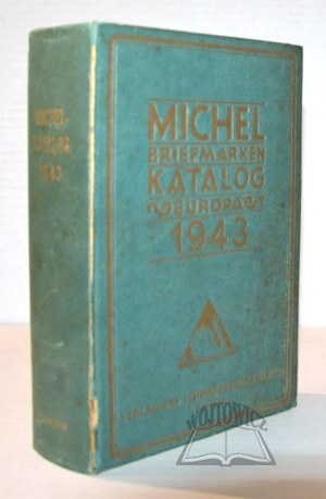 (CATALOGUE of stamps). Michel Briefmarken-Katalog 1943.