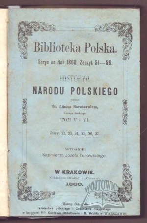 NARUSZEWICZ Adam, Historya Narodu Polskiego.