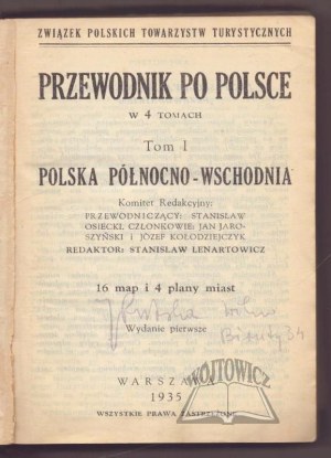 A GUIDE to Poland in 4 volumes.