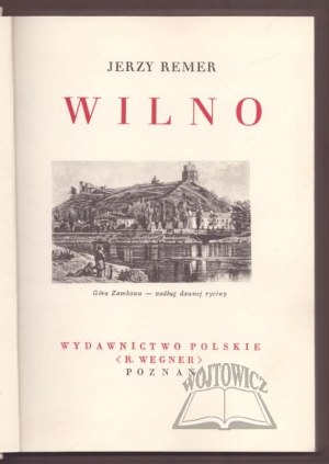 REMER Jerzy, Vilnius.