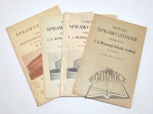 (REPORT). Third report of the Directorate of the C.k. Higher Real School in Zywiec for the school year 1912/13.