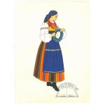 VARAGNAC André, Costumes nationaux. Autriche. Hongrie. Pologne. Tchéco - Slovaquie.