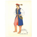 VARAGNAC André, Costumes nationaux. Autriche. Hongrie. Pologne. Tchéco - Slovaquie.