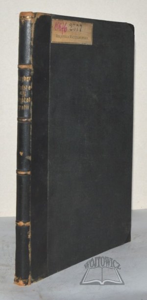 WEYBERG Zygmunt, Fundamentals of Crystallography.